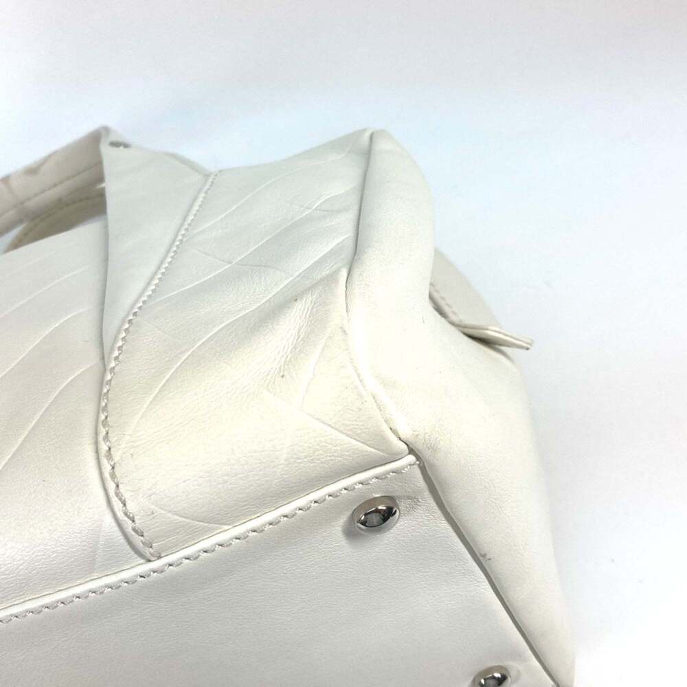 CHANEL White Boston Bag - Picture 11 of 16